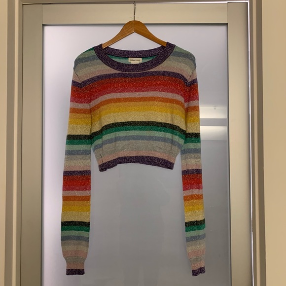 LOVERS AND FRIENDS, Metallic Knit, Believe Sweater in Multicolor, Revolve - Picture 9 of 12